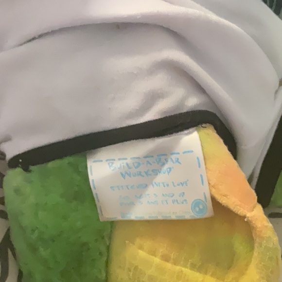 BUILD A BEAR SPINOSAURUS GREEN SPOTTED DINOSAUR 16” SOFT PLUSH - Picture 8 of 9